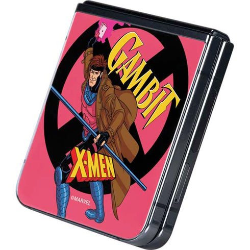 Marvel X-Men Gambit Galaxy Z Flip5 5G Skin